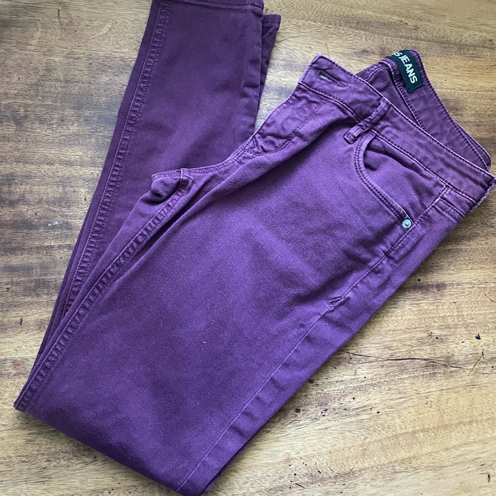 Express, Stella Low Rise Legging Jeans, Size 8